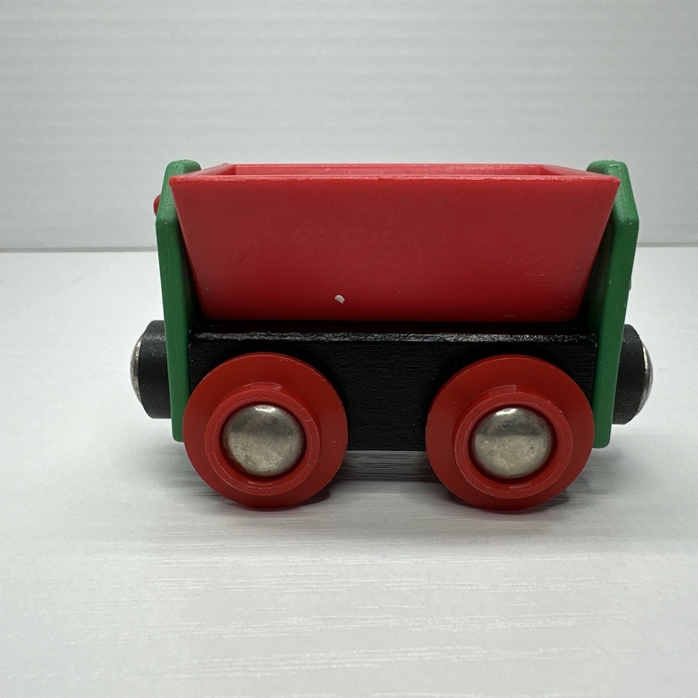 Vintage BRIO Red Tipping Wagon Model 33614